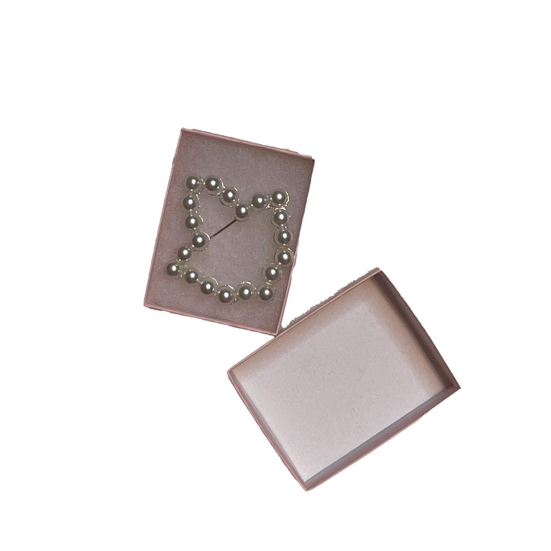 Pearl Ivy leaf brooch