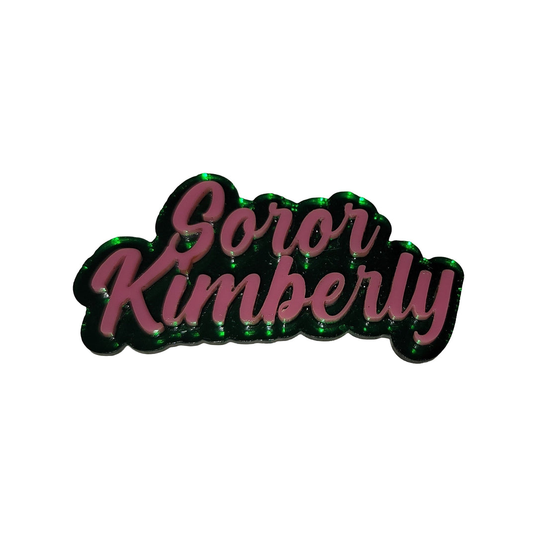 AKA Personalized Name Badge