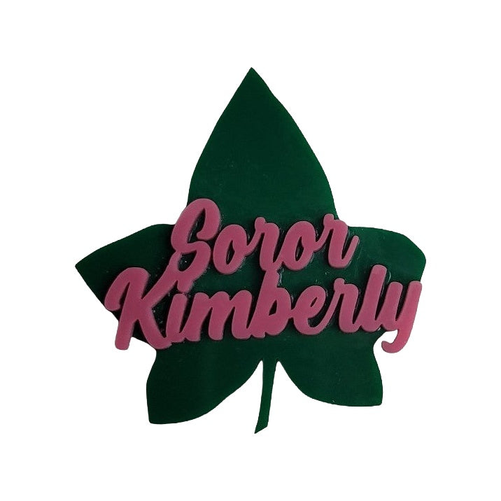 AKA Personalized Name Badge