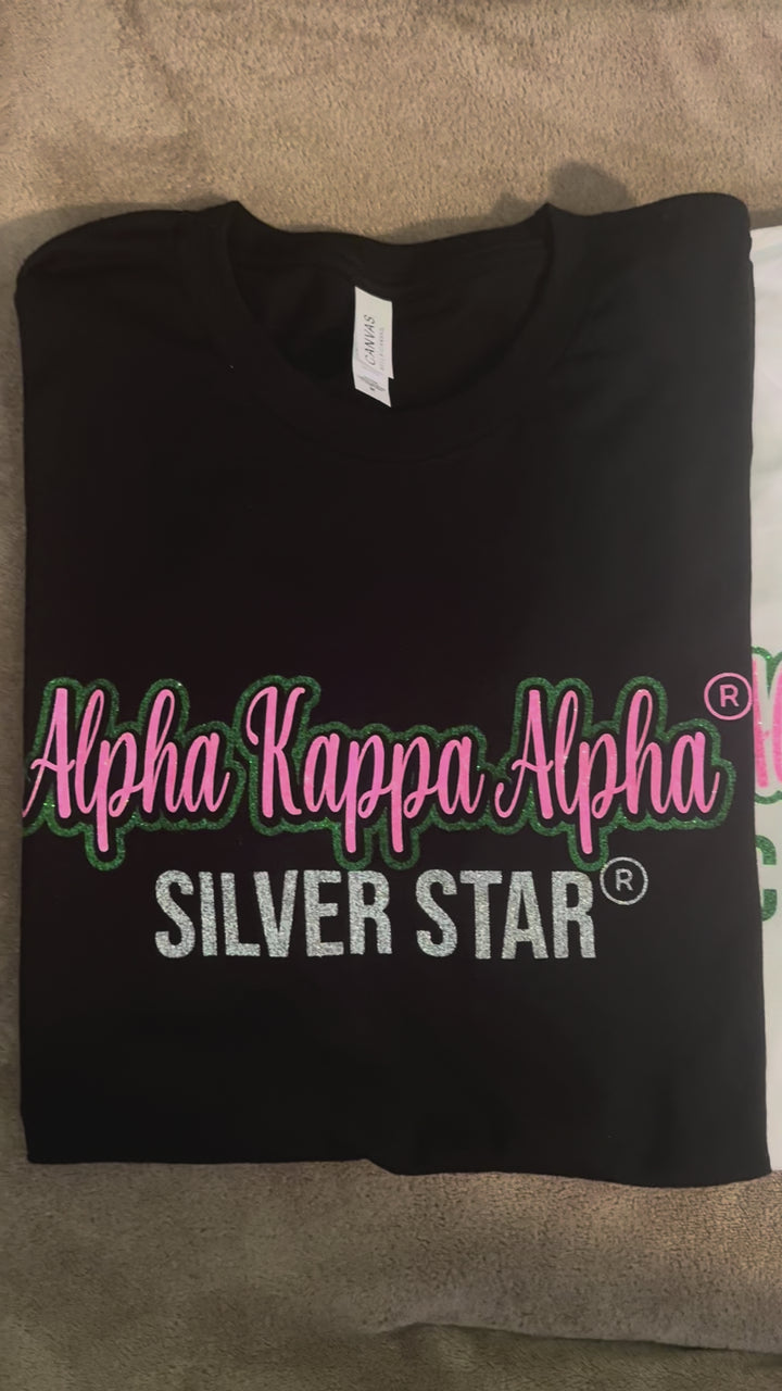 AKA Milestone Tees- Silver, Life, Golden, Pearl, Diamond, Charter